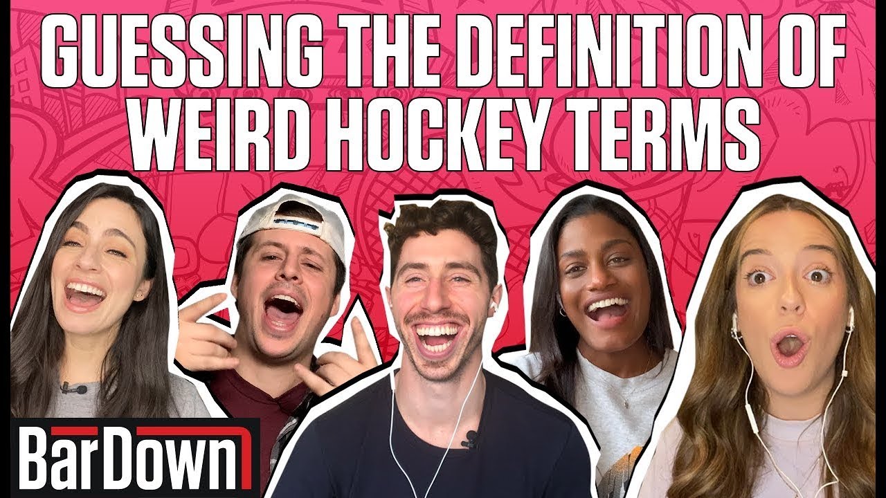 GUESSING THE DEFINITION OF THE WEIRDEST HOCKEY TERMS