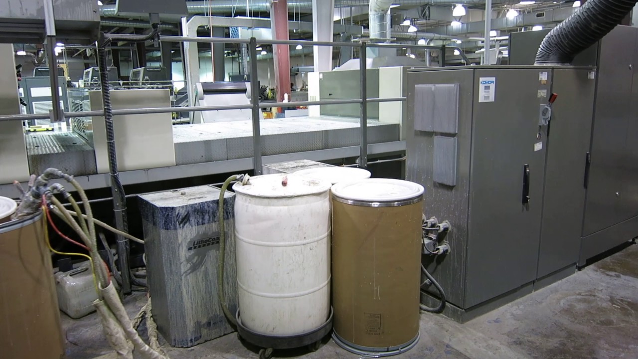 2005 Komori LS-640 plus coater