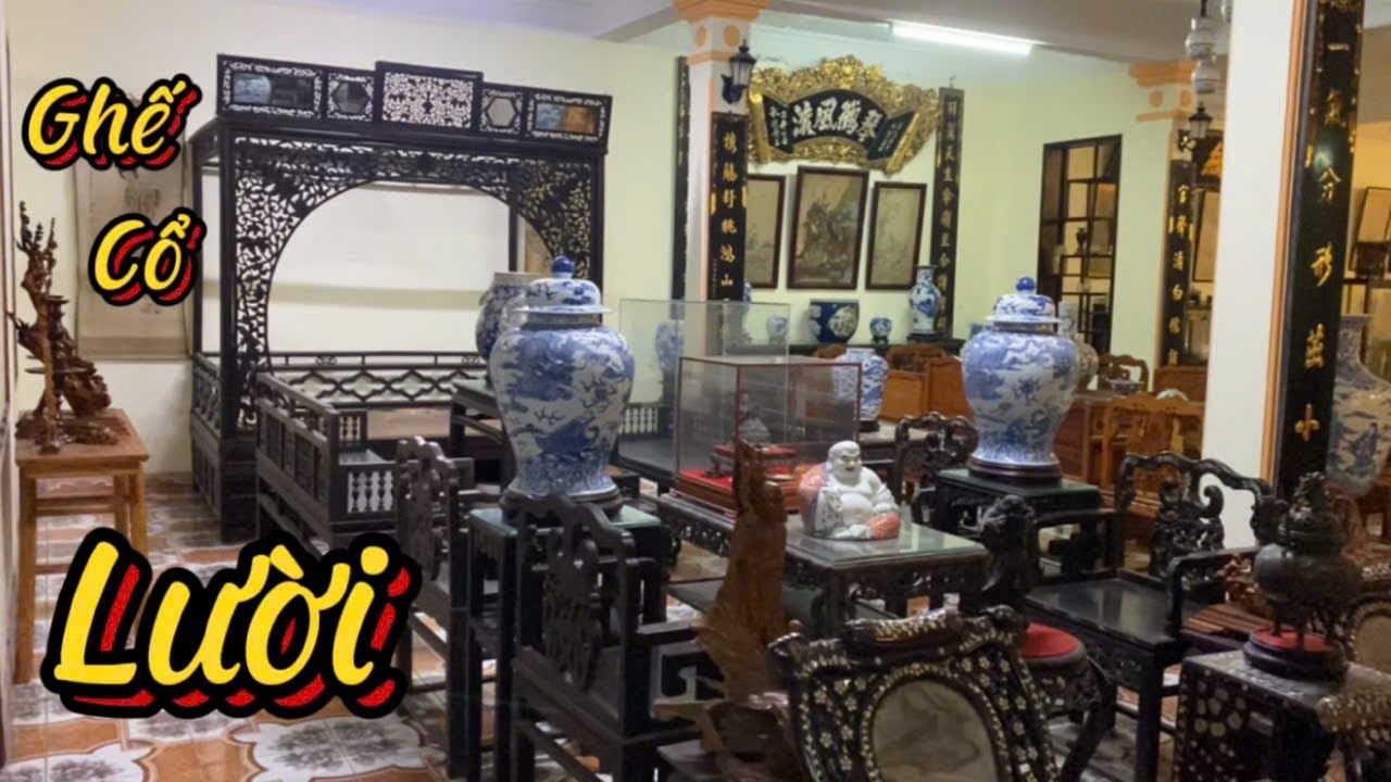 Ghế cổ lười. (0903426359 )