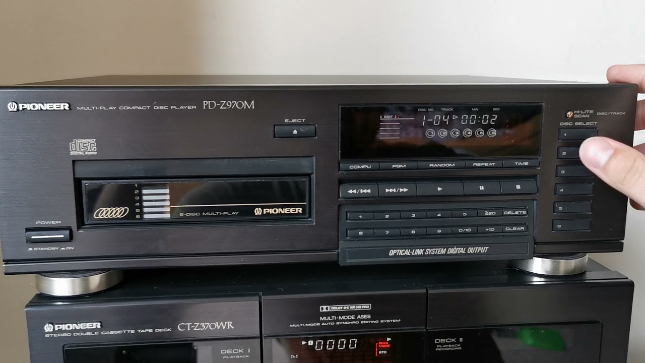 Pioneer PD-Z970M 6 Disc CD Player / Changer eBay Sale Video for listing by SimplyDD
