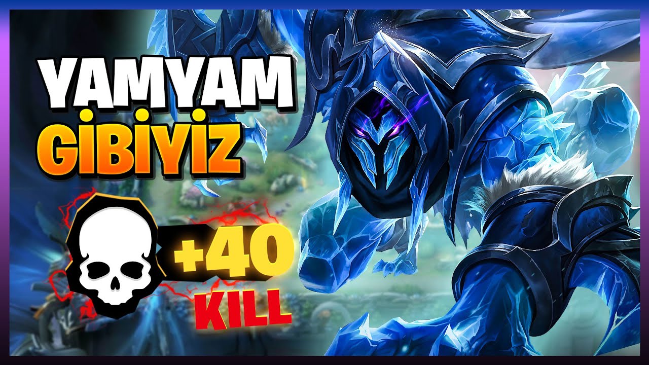 +40 KILL HELCURT MA&Ccedil;LARIM - Mobile Legends