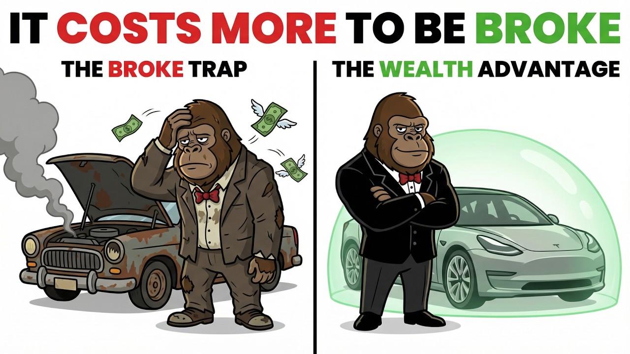 Why Being Poor Costs More Than Being Rich