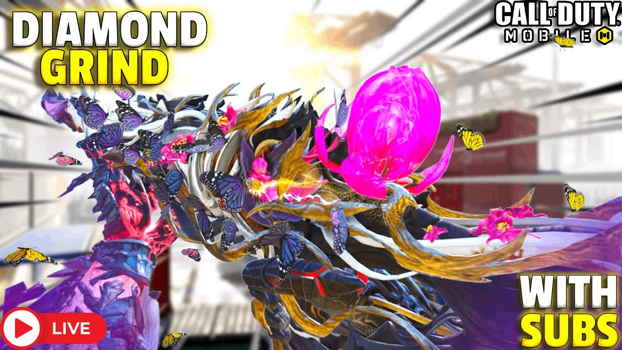 🔴 LIVE:  MYTHIC VMP  Toxic Blooms 💎 DIAMOND GRIND + SUBSCRIBER OPEN LOBBY | JOIN UP!💥#codm