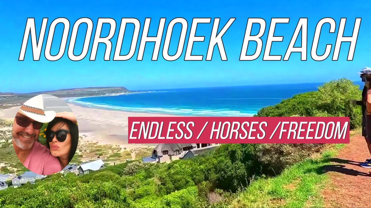 Noordhoek Beach South Africa | Scenic Coastal Walk, Horses & Chapman’s Peak. 4K