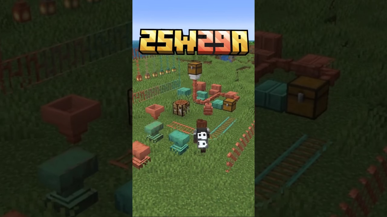 Майнкрафт снапшот 25w29a #minecraft #shorts #25w29a