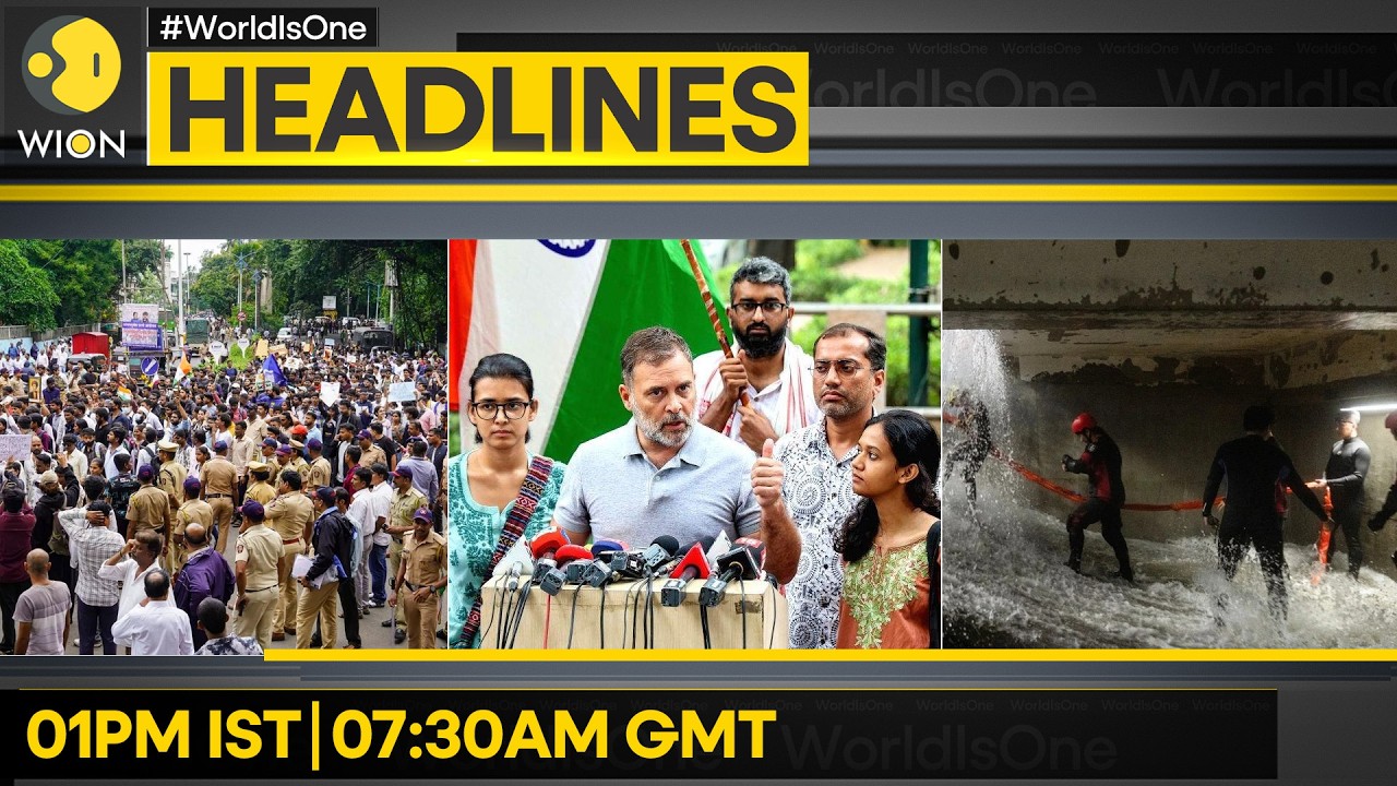 Rahul Gandhi Backs Students' 3 Demands | NEET Protest Intensifies | China Typhoon | Europe Wildfires