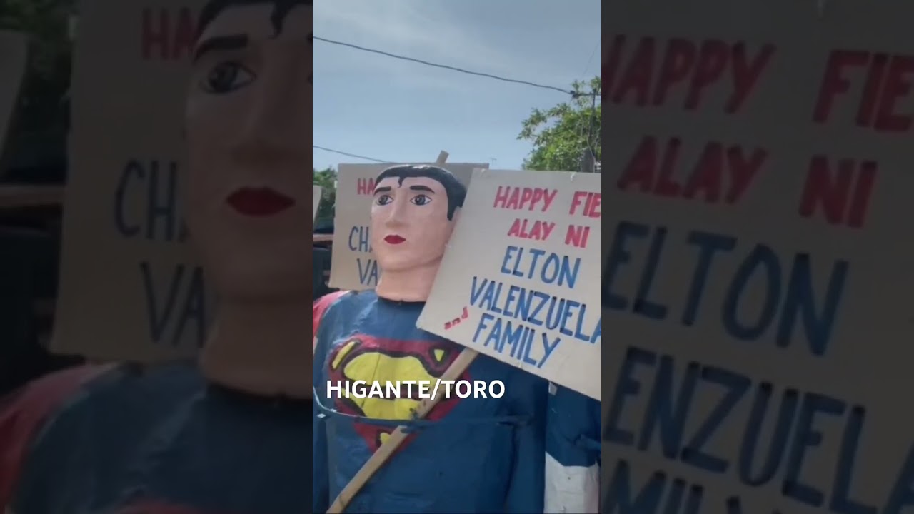 Higante and Toro #catholic #fiesta #fyp #sanisidro