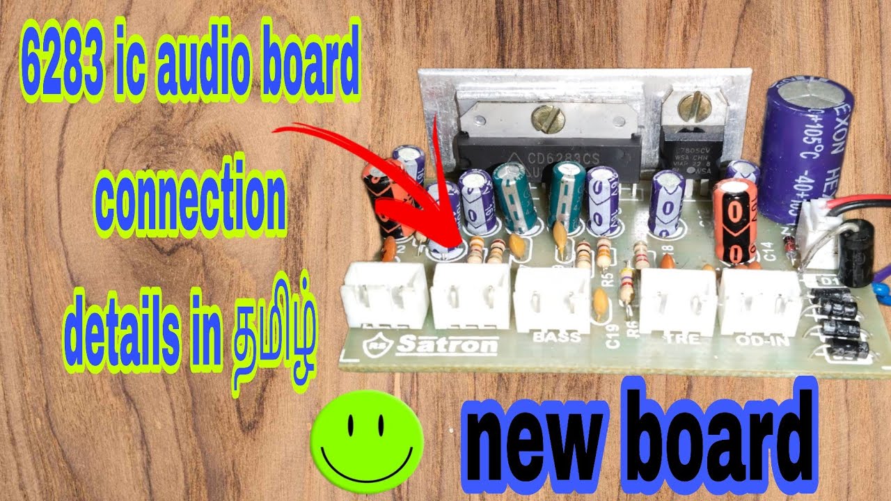 6283 ic board connection detail in தமிழ்