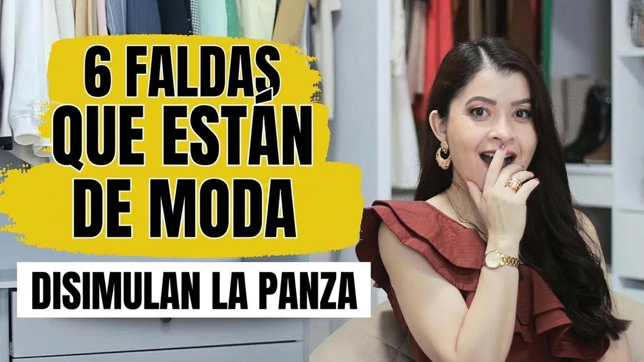 6 faldas súper de moda que te ayudan a disimular la panza