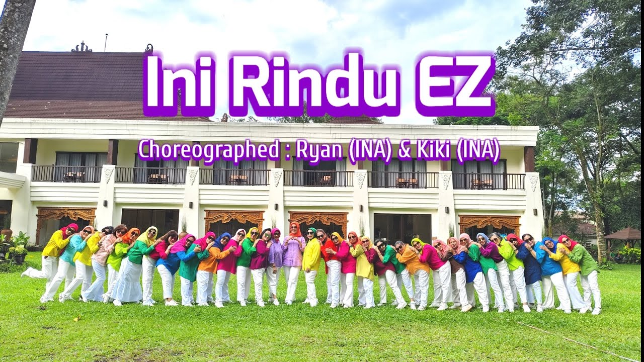 INI RINDU EZ - Line Dance || Ryan & Kiki || Beginner || Demo : Queen LD