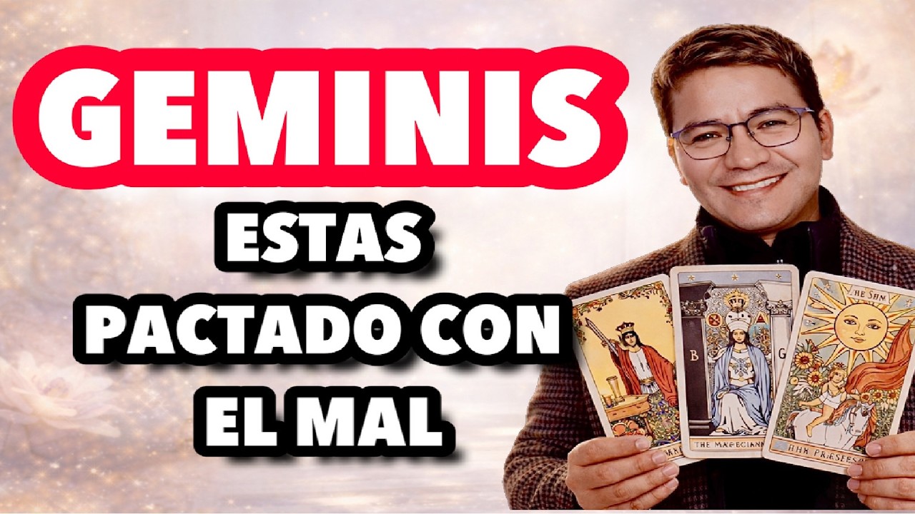 GÉMINIS ♊️ ELLOS PIENSA QUE ESTAS PACTADO POR EL MAL 😱