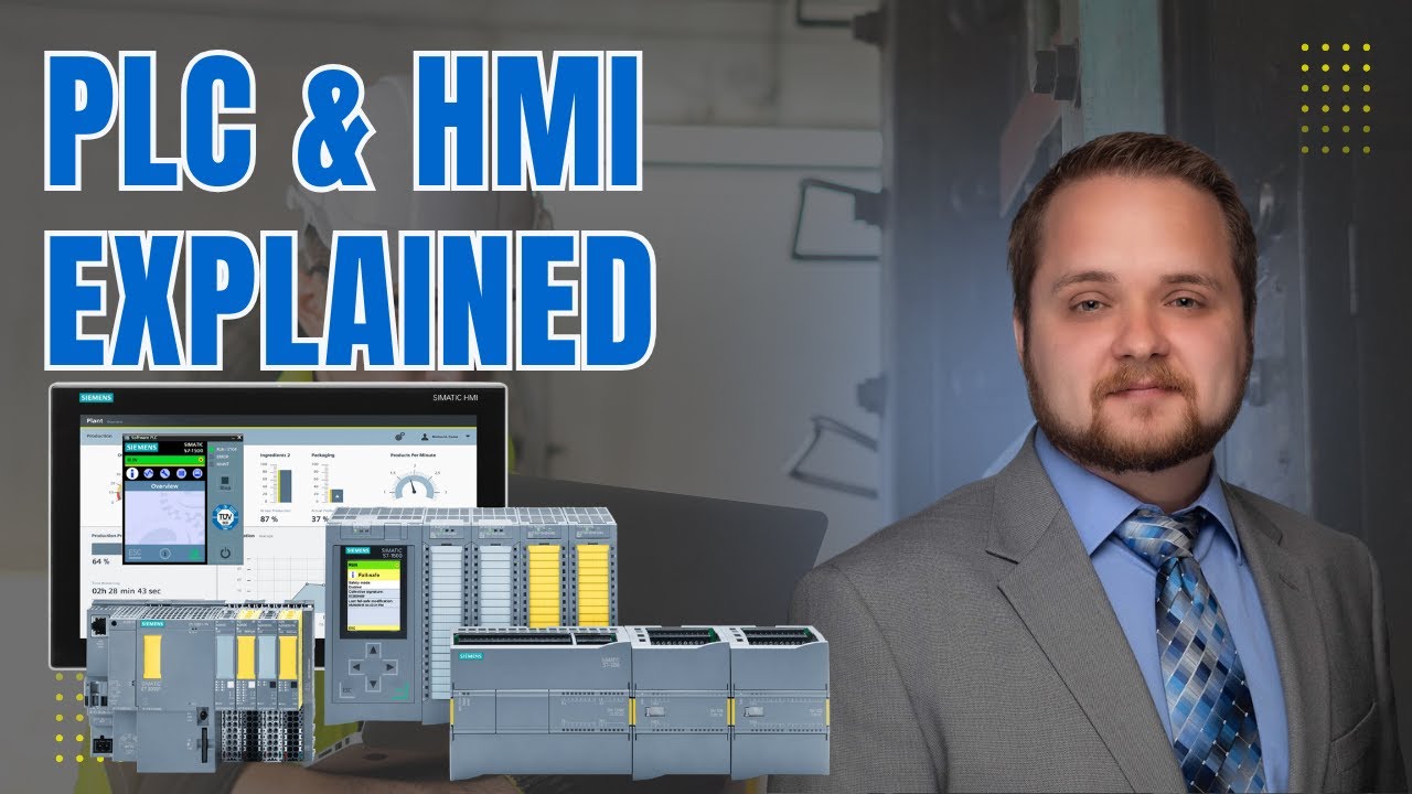 PLC and HMI in Manufacturing Explained How Control Systems Power Every Industrial Automated Process