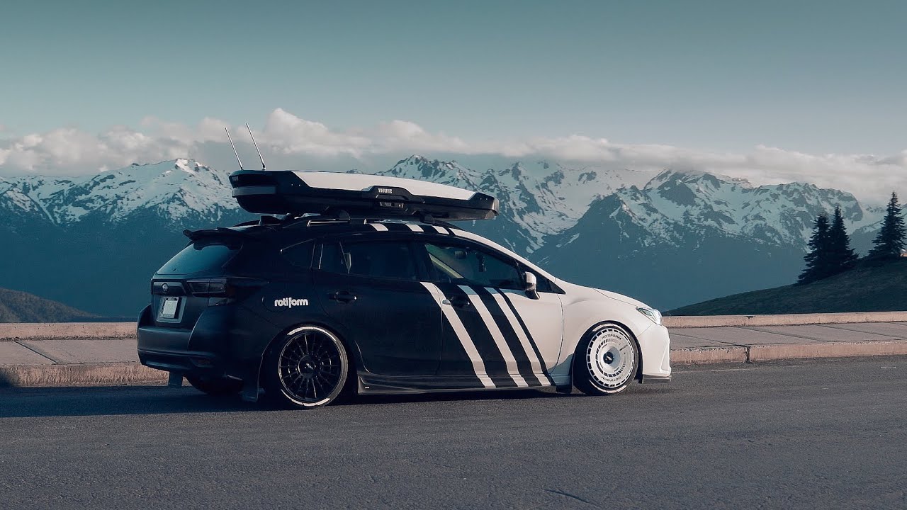 Mountain Escape Impreza | Hurricane Ridge [4K]
