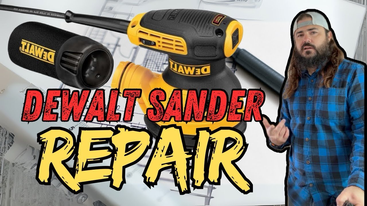 Восстановление орбитальной шлифовальной машины DeWalt: замена щеток двигателя