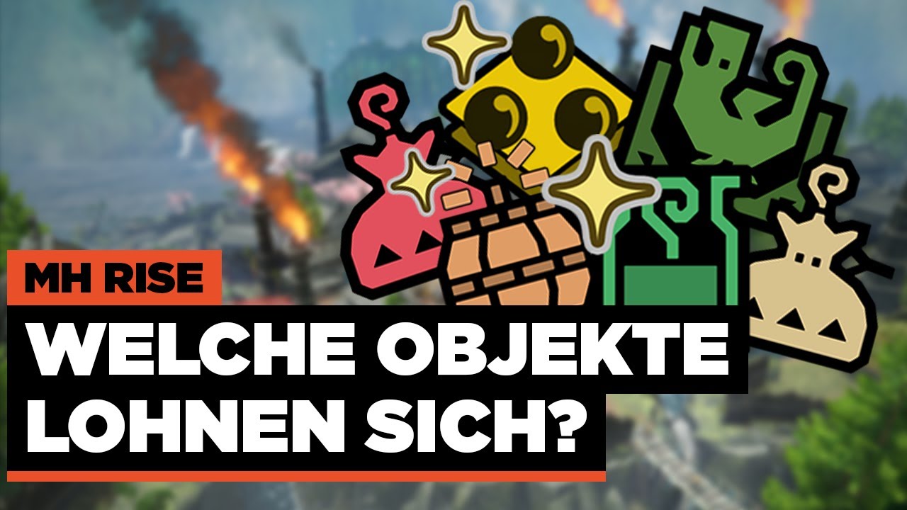 🔨Objekte Guide - Das musst du wissen! Herstellung, Verwendung etc Monster Hunter Rise Anfänger Guide