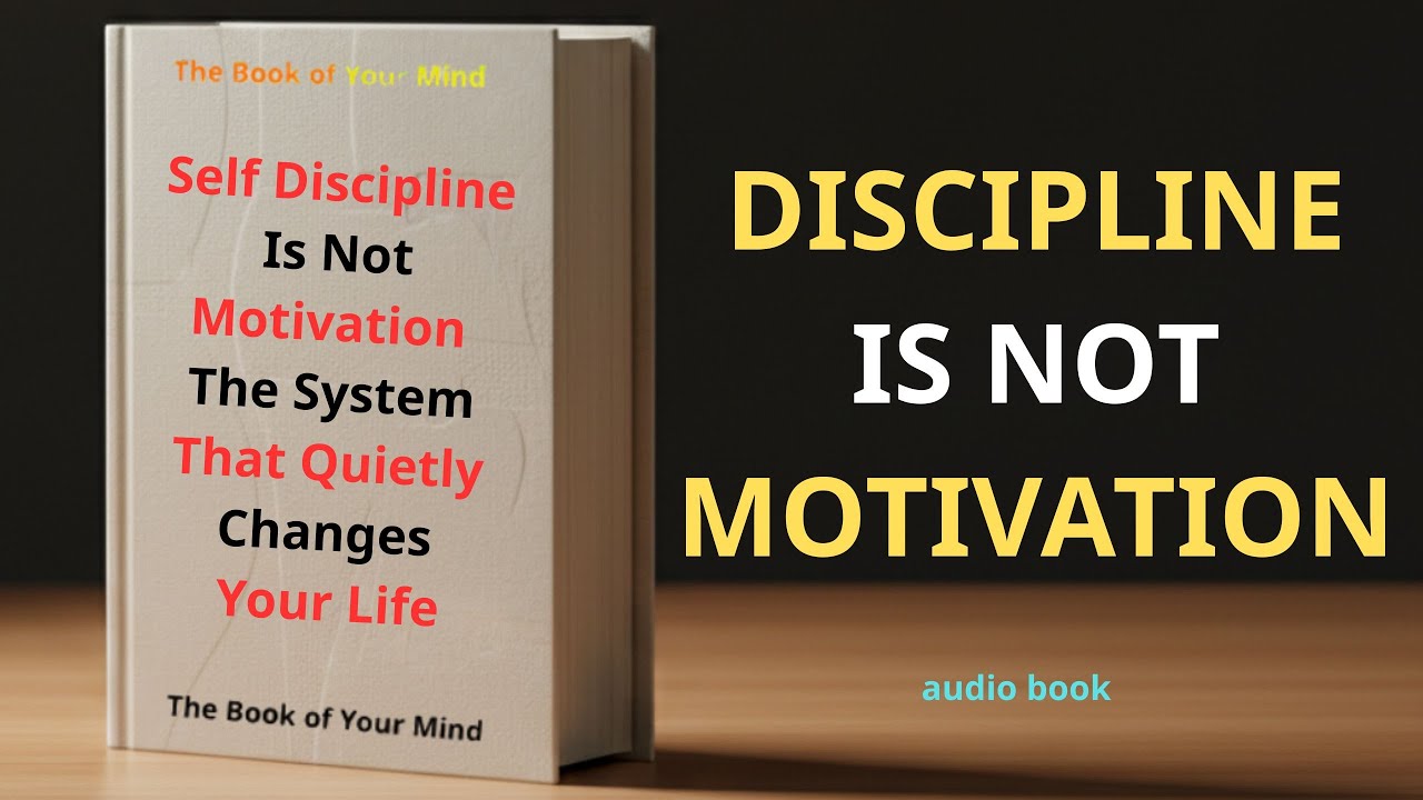 Self Discipline Is Not Motivation The System That Quietly Changes Your Life