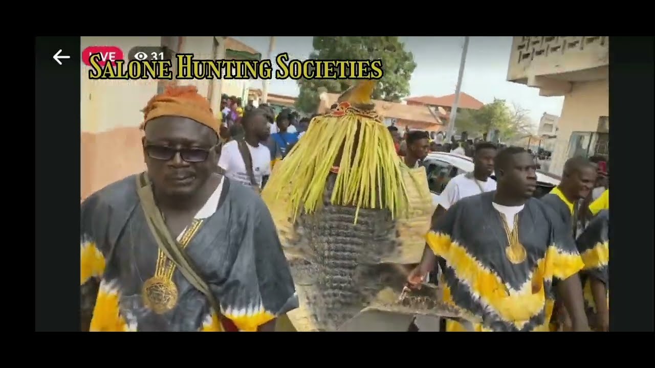 Ekun Baba Odeh Hunting Society Banjul The Gambia #hunting #africa #sierraleone #culture