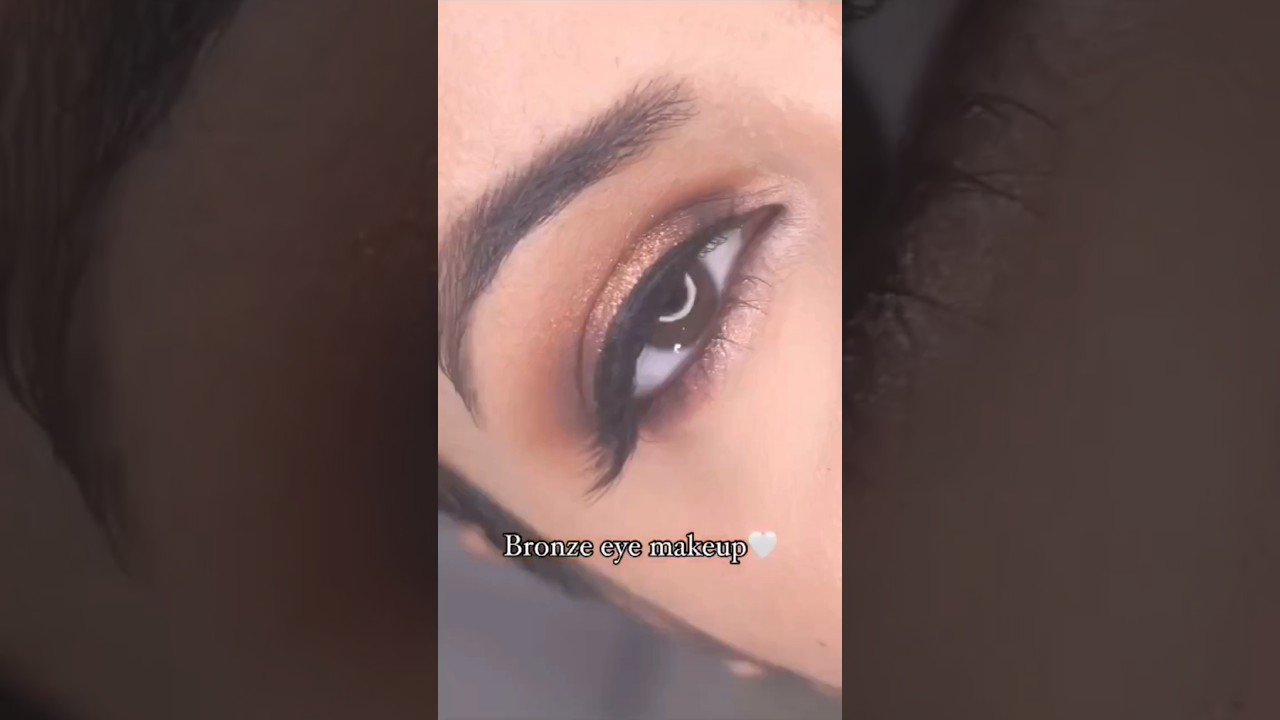 Flawless Bronze Eye Makeup Look | Easy Tutorial 