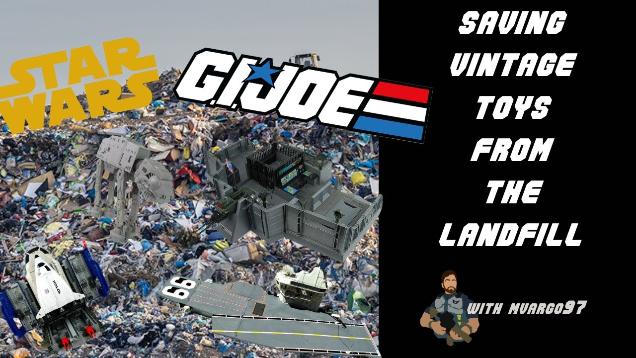 Saving Rare Vintage Gi Joe and Star Wars Grails from the Landfill!