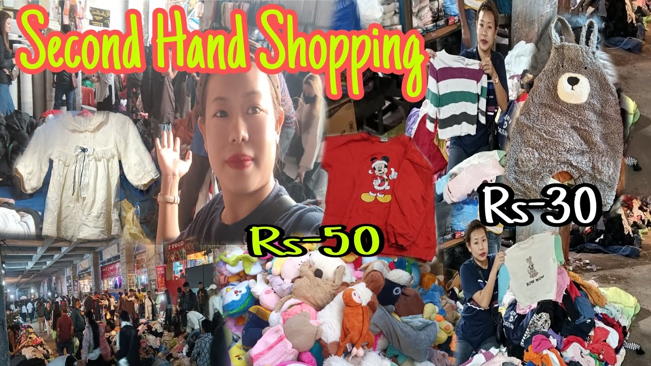 Shopping Secondhand Winter Clothes At New Market Nagaland & Haul Thrifting At #nagaland #market 