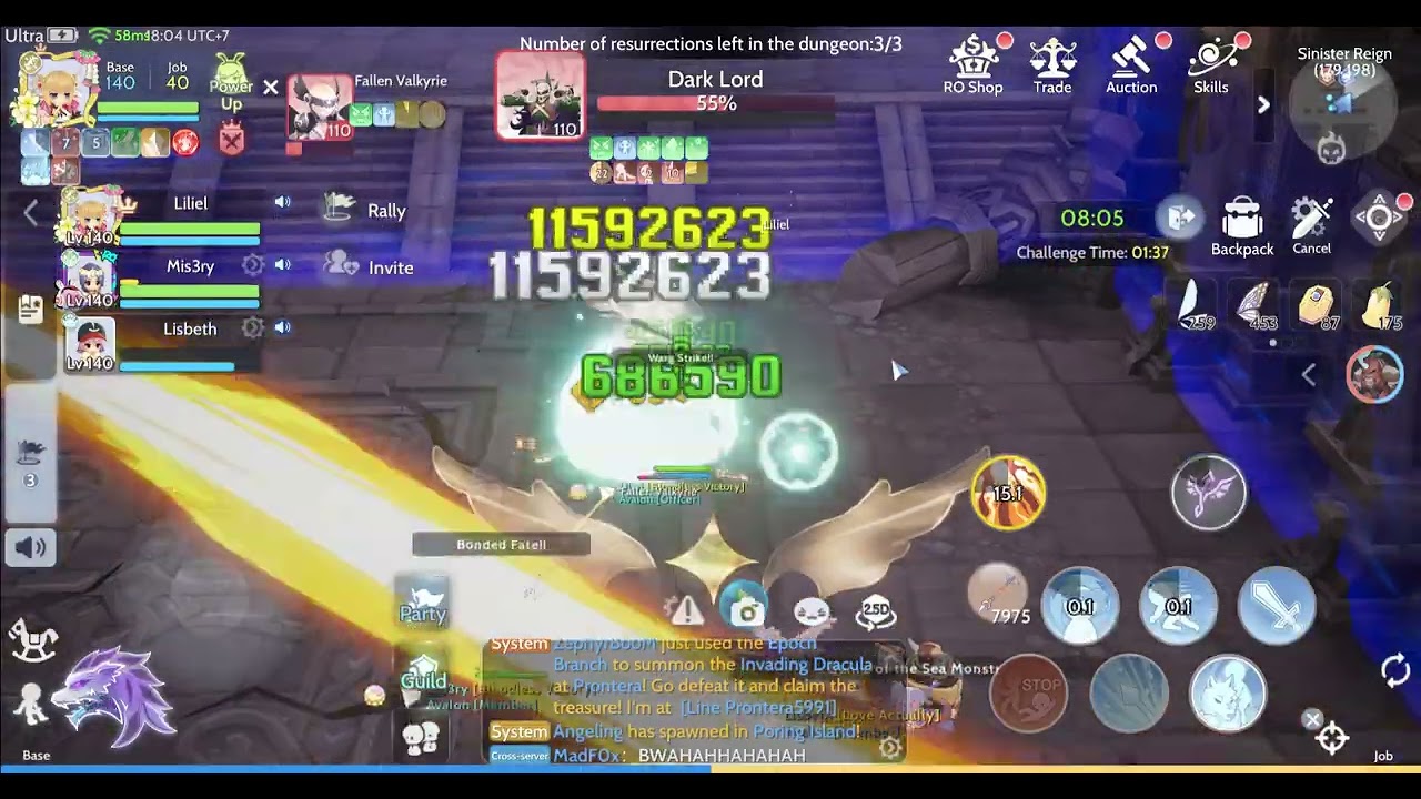 Ragnarok Origin Global Juperos Ruins (Sinister Reign)