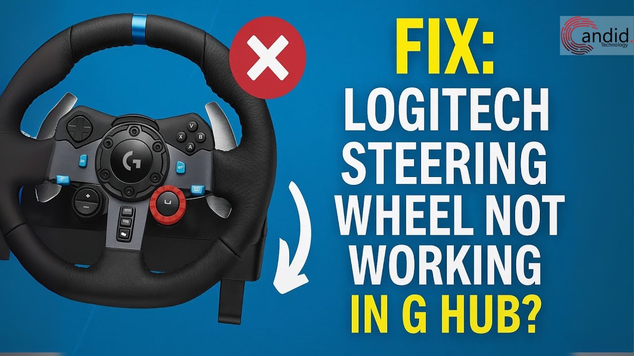 Исправление: рулевое колесо Logitech не работает в G Hub