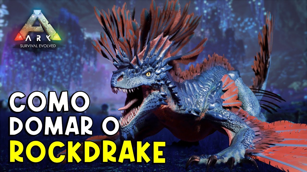 Como domar ROCKDRAKE no Fjordur - ARK Survival Evolved