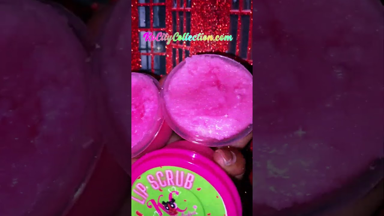 Lip scrubs for soft, smooth lips #linkinbio #smallbusinesscheck