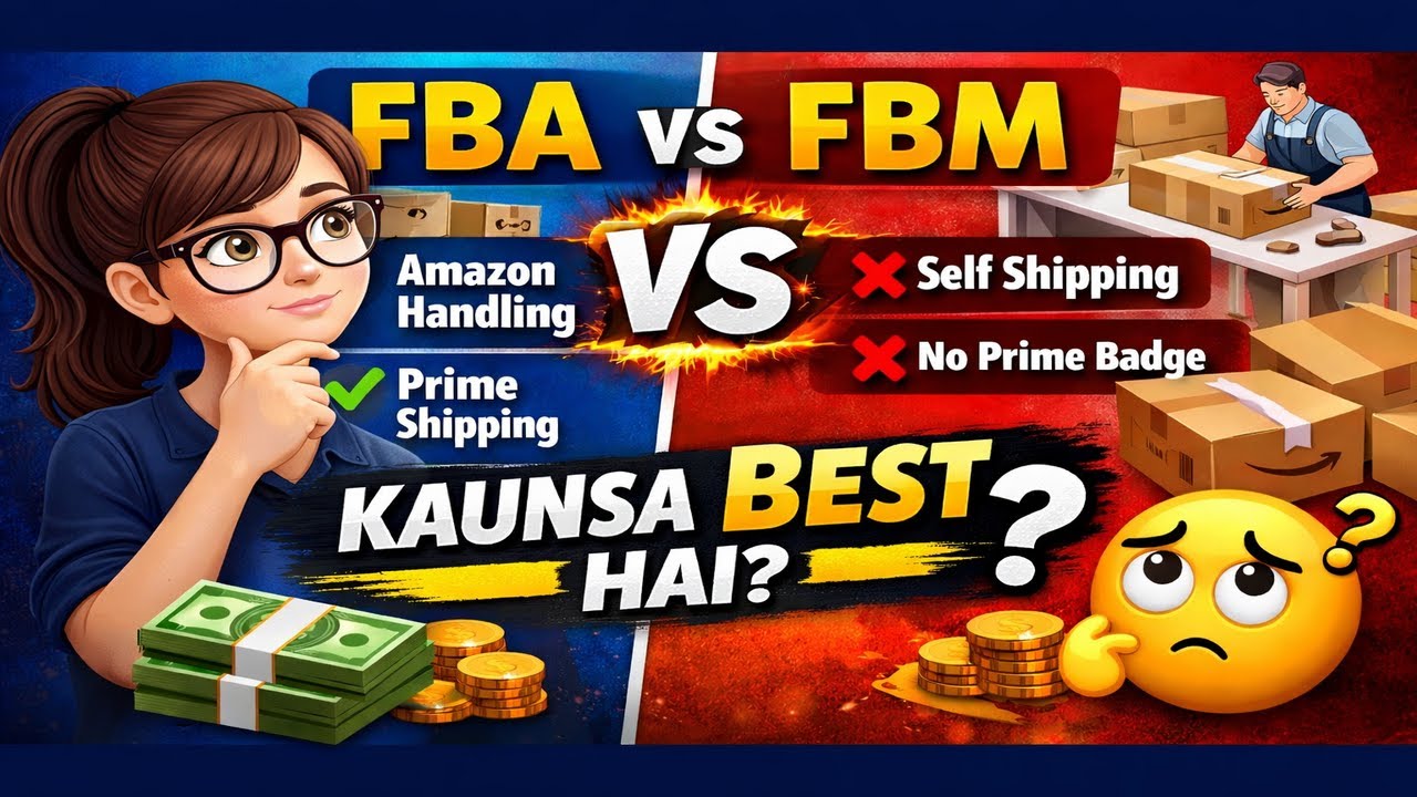 Amazon FBA vs FBM in 2025: Which Makes MORE Money? (Honest Comparison)