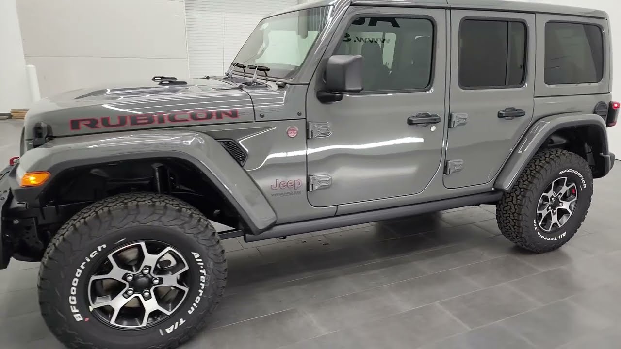 BRAND NEW 2022 JEEP WRANGLER 4 DOOR RUBICON STING GRAY EXPRESS 4K WALKAROUND 22J51 SOLD!
