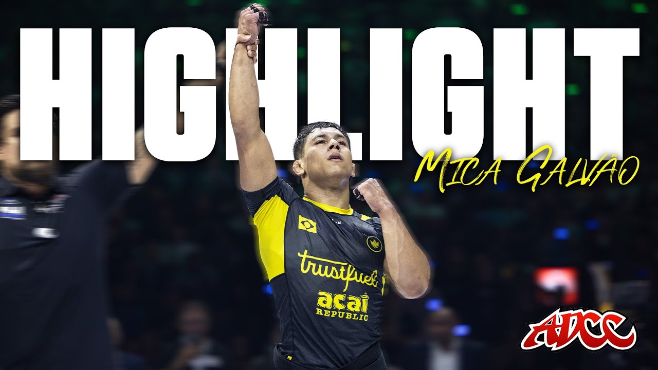 Mica Galvão's Explosive ADCC Run For Gold (Highlight)