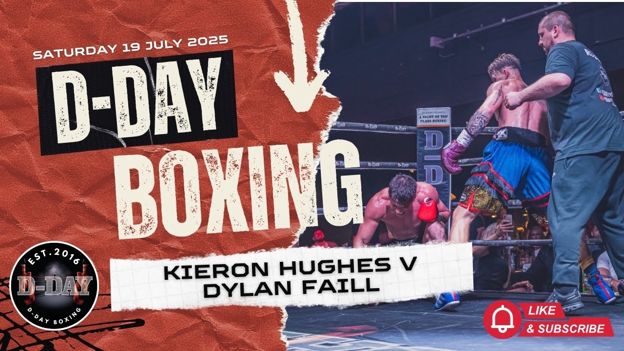 DYLAN FAILL v KIERON HUGHES| D-DAY BOXING | 19.07.25 33