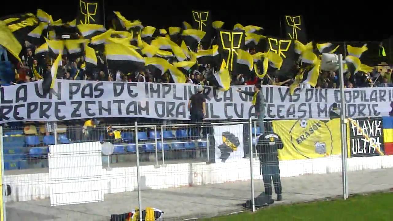 Peluza Brasoveana | Coregrafie la FC Brasov - FC Vaslui 1-0