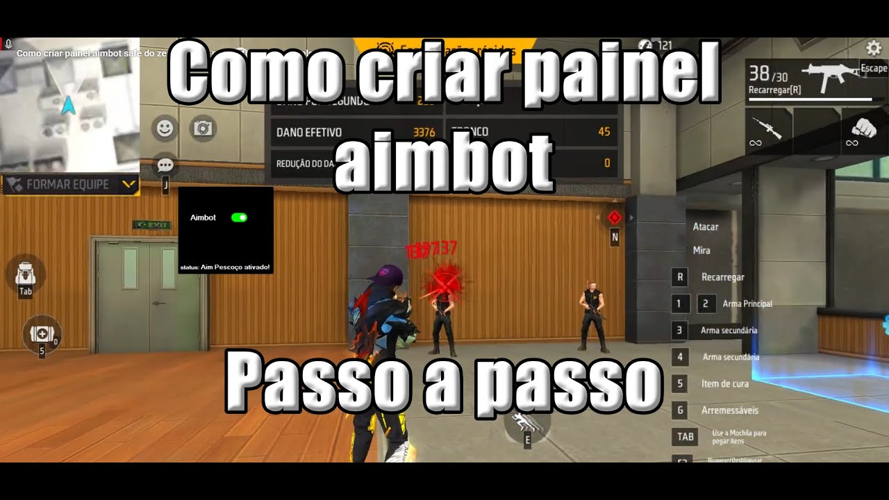 Como criar painel aimbot safe do zero passo a passo! free fire x visualstudio