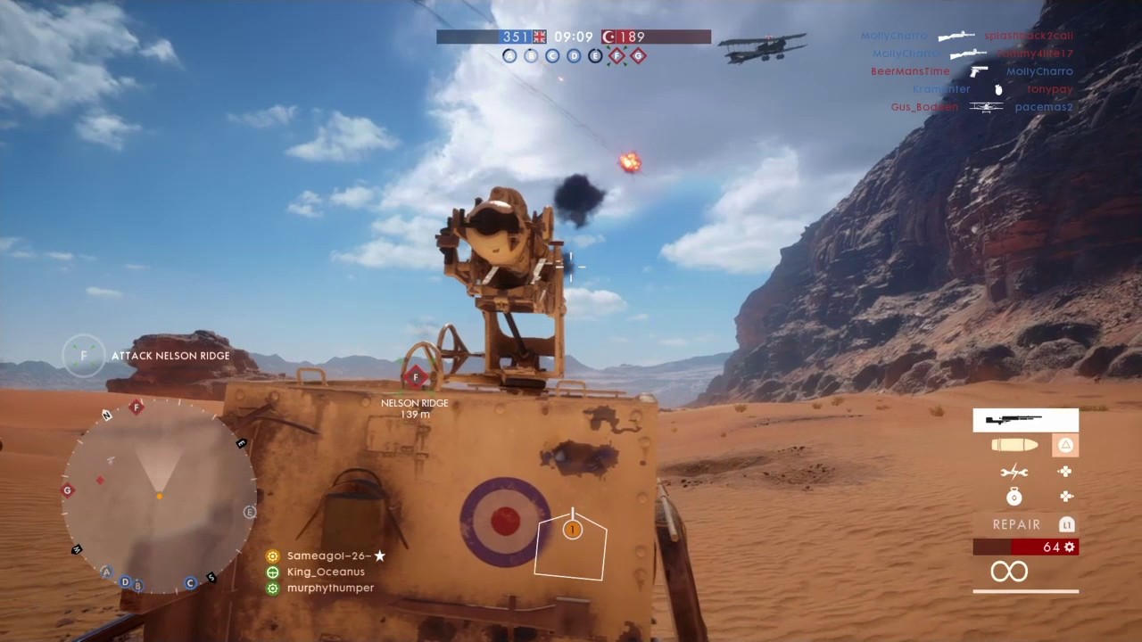 Battlefield 1 Raw 75 Killstreak Artillery Truck