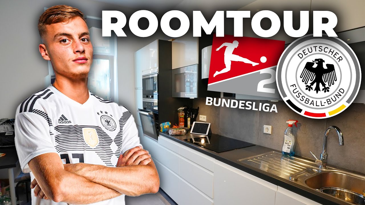 Wie wohnt ein Deutscher U20 Nationalspieler?