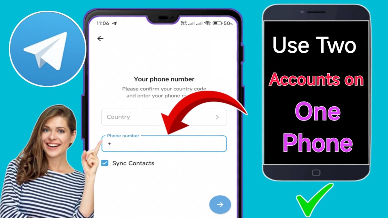 How to Create Another Telegram Account in (2025)- (Use Two Accounts on One Phone)
