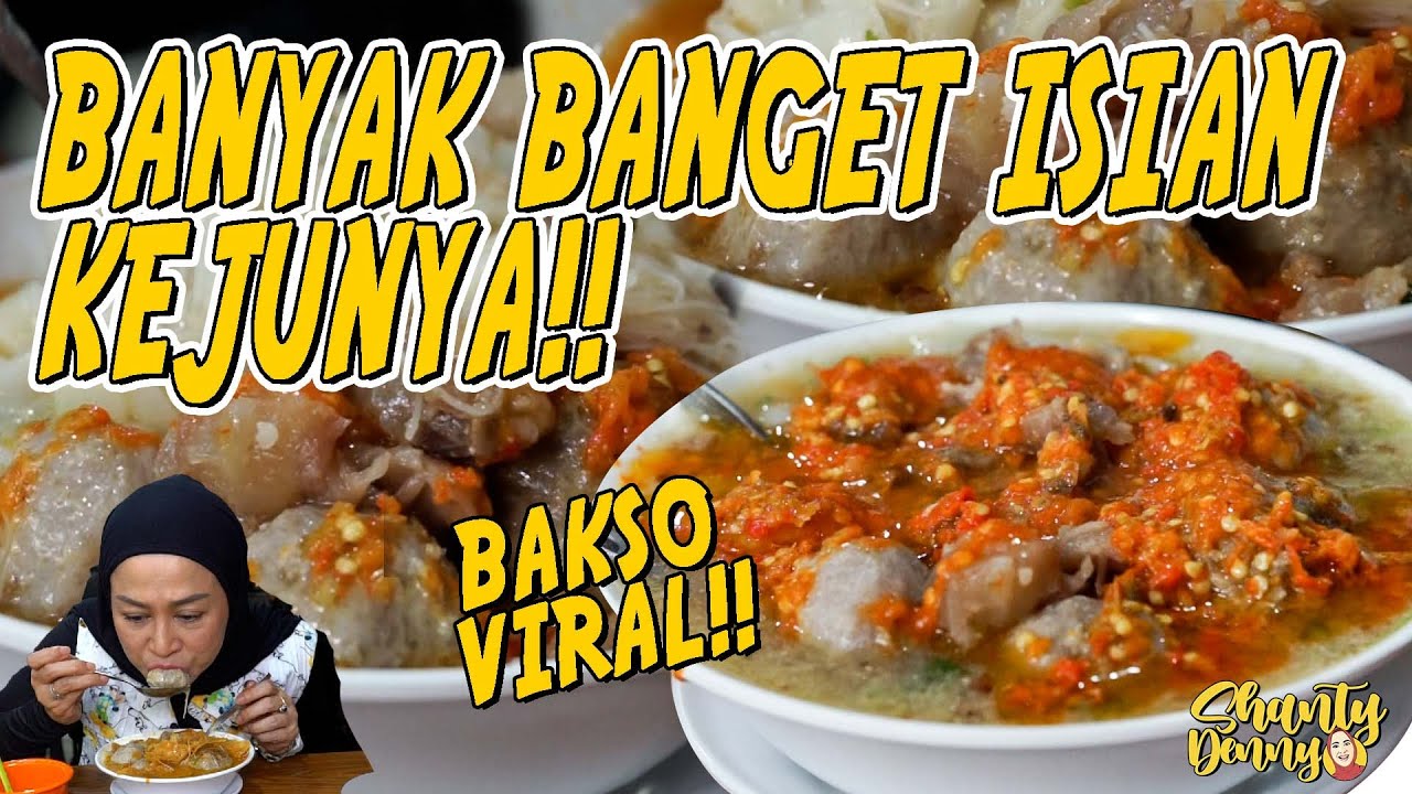 BANYAK BANGET ISIAN KEJUNYA!! BAKSO SOLO SAMRAT!!