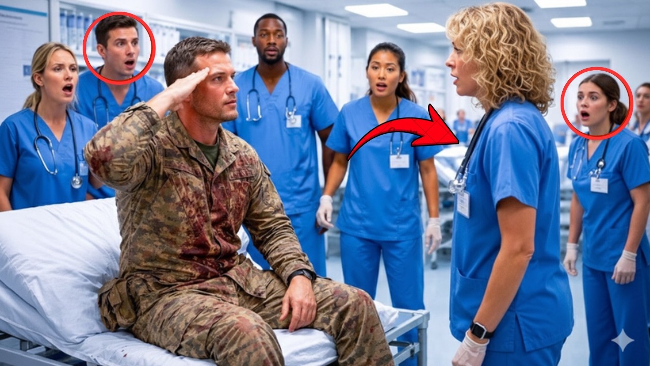 They Saw a Nurse. A Dying Captain Saw His Commander