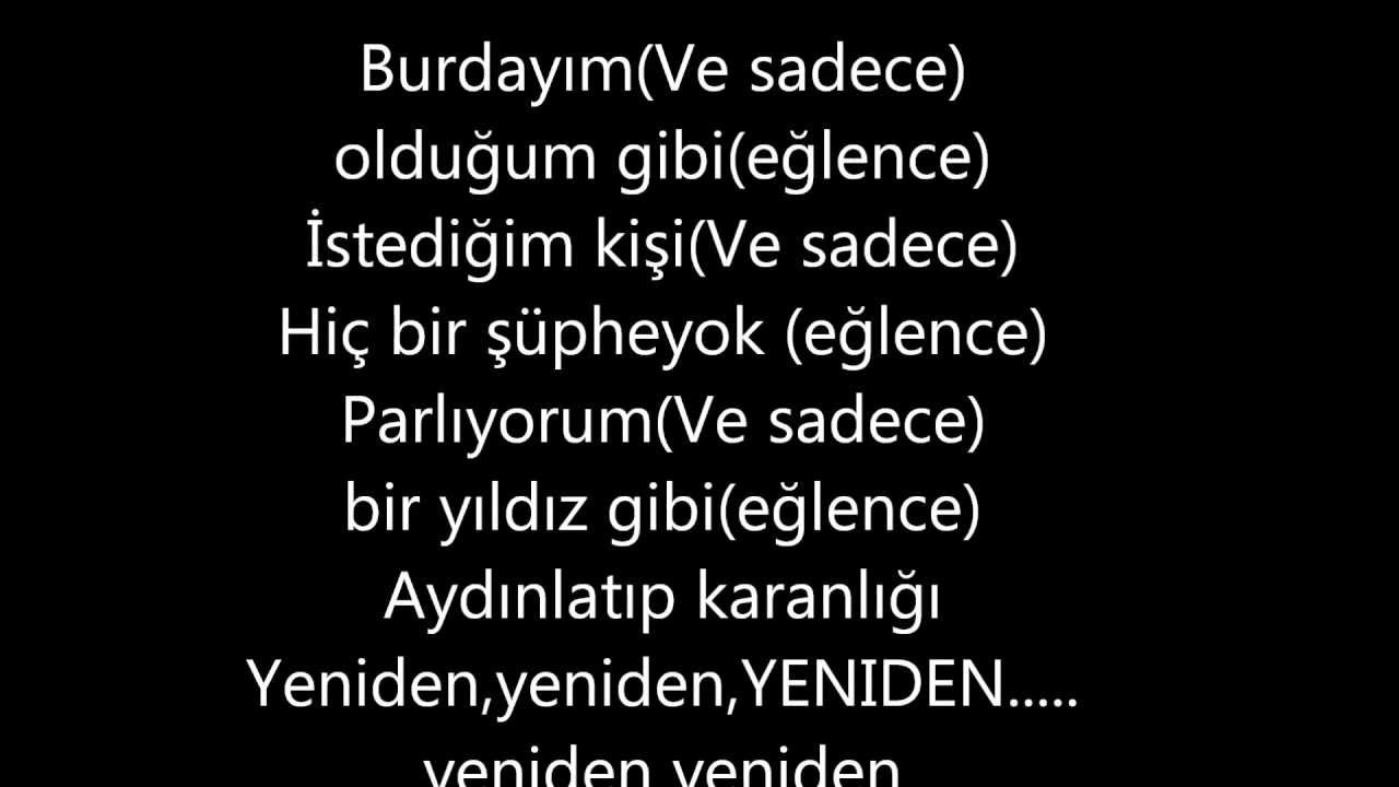Barbie Prenses & Popstar - Burdayım - S&ouml;zleri