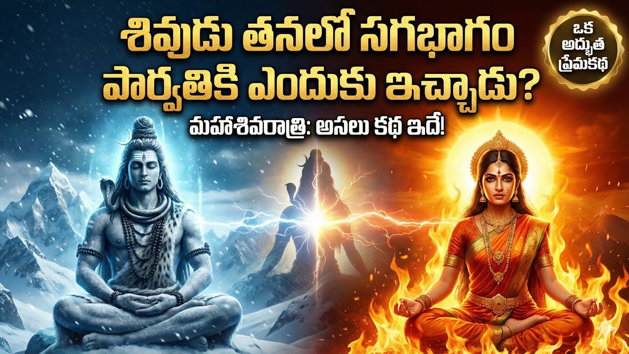 శివుడు తనలో సగభాగం పార్వతికి ఎందుకు ఇచ్చాడు? | మహాశివరాత్రి గూస్‌బంప్స్ స్టోరీ!