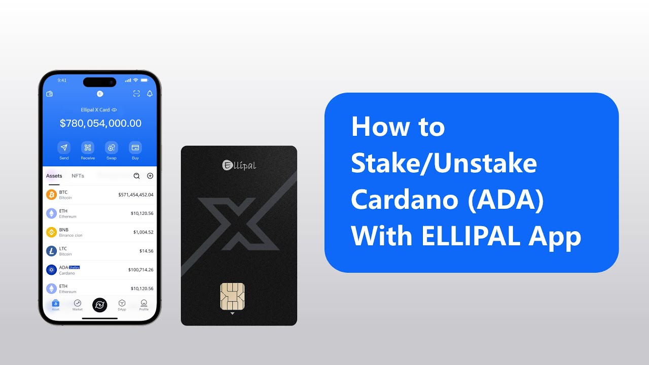 How to Stake/Unstake Cardano (ADA) With ELLIPAL App | ELLIPAL Tutorial