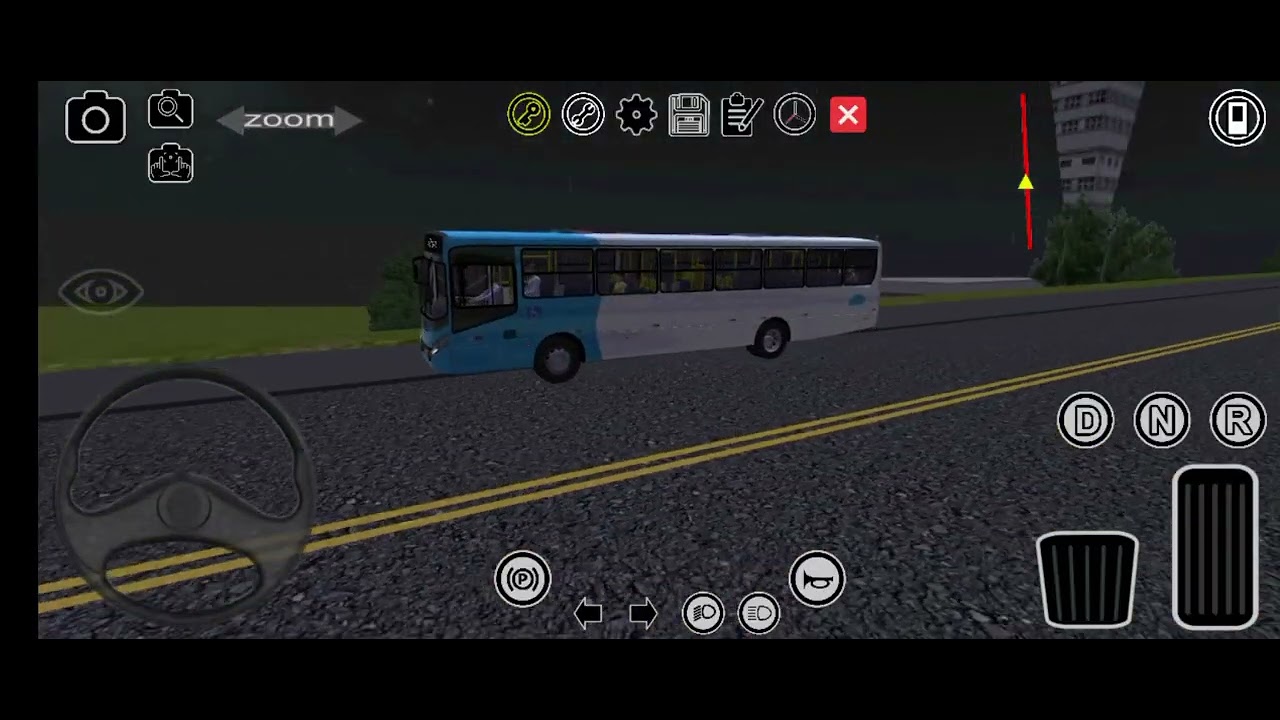 Eu dirigindo um ônibus! O ônibus estragou!