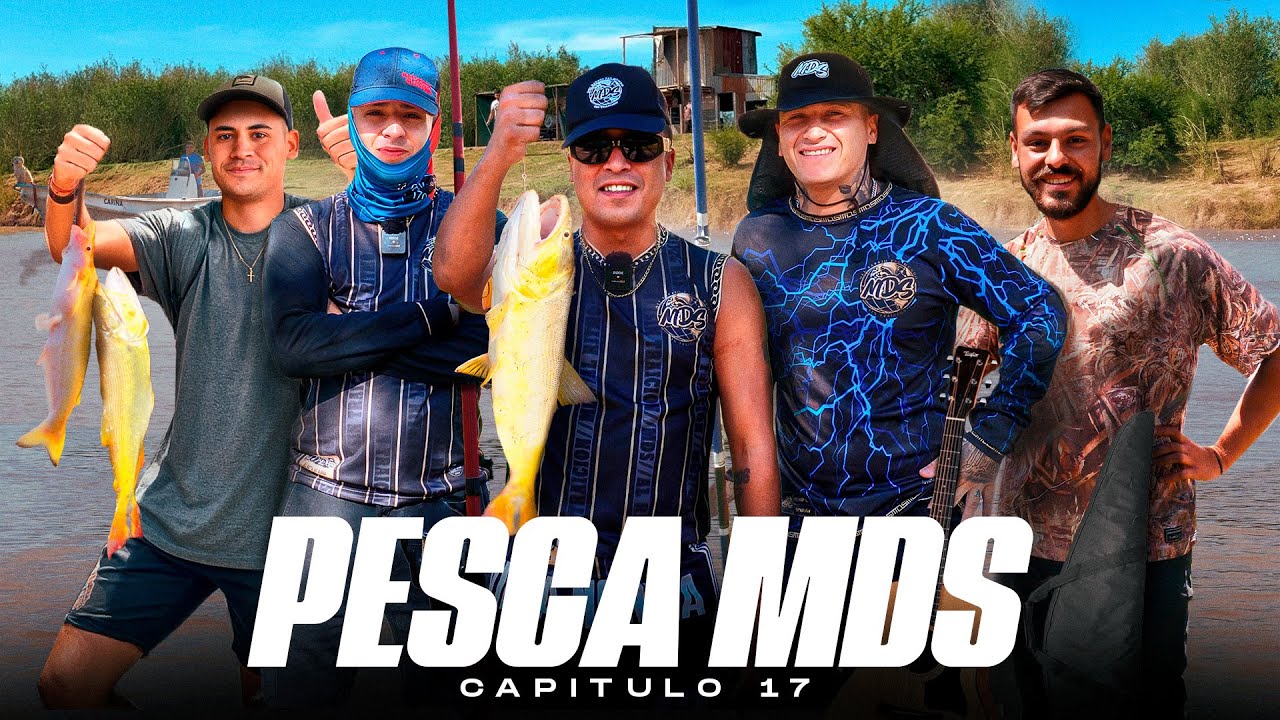 PESCA, ASADO Y GUITARREADA EN RAMALLO 🎣 VLOG MDS #17
