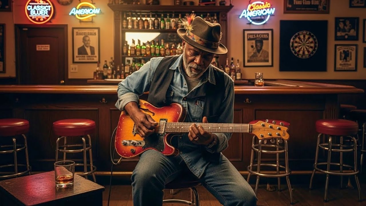 Relaxing Blues Guitar Solo | BB King Style Emotional Electric Blues