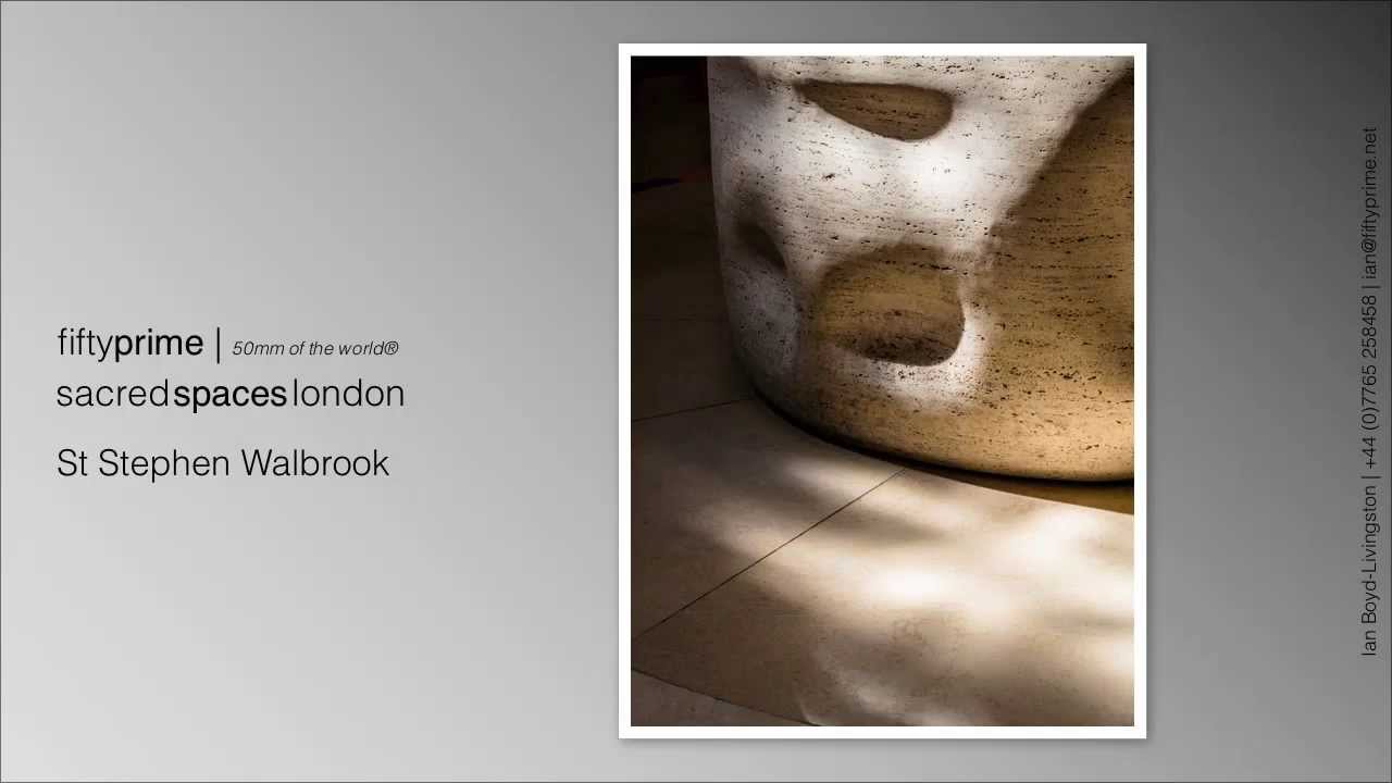 sacred spaces london | St Stephen Walbrook