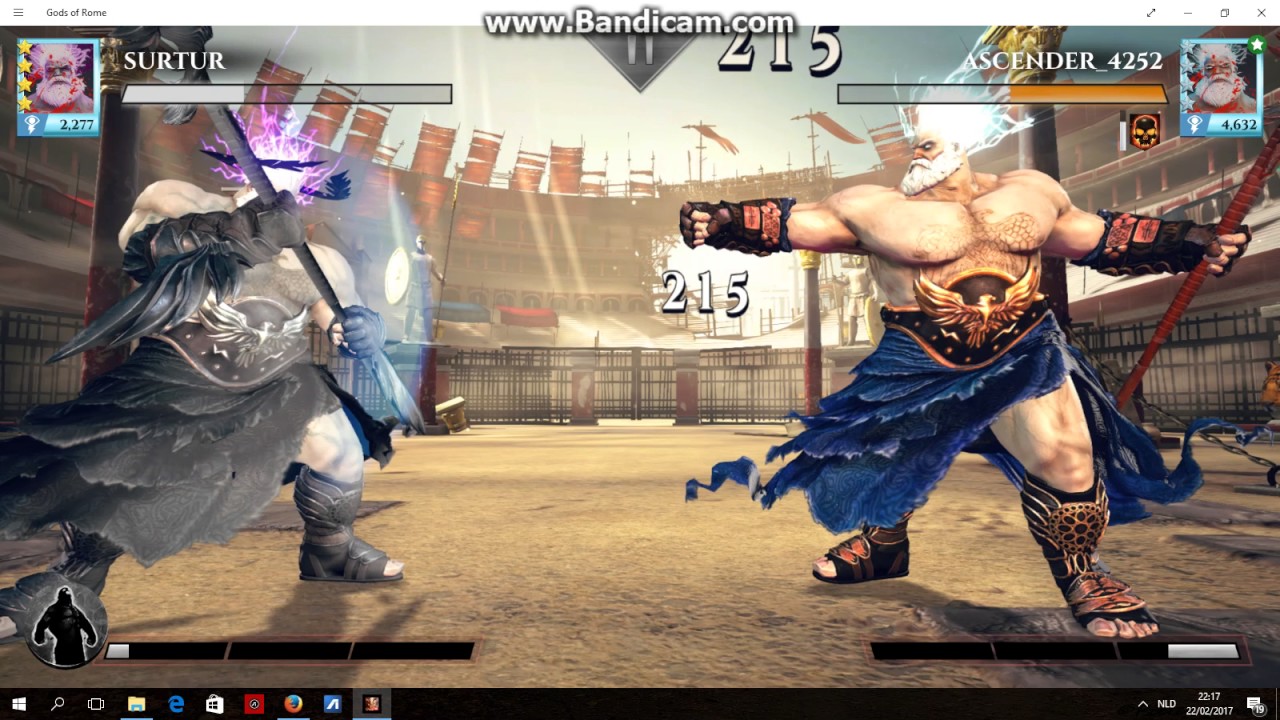 Gods of Rome: Fallen Zeus rank 3 vs Zeus max power, ultra 3 finish