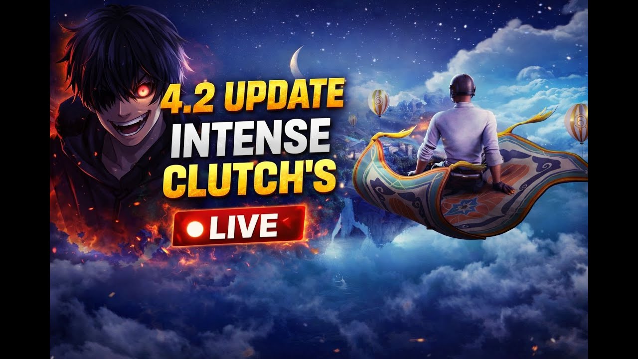 VoidPiyush 🔴 LIVE | Non-Stop BGMI Action & Squad Domination