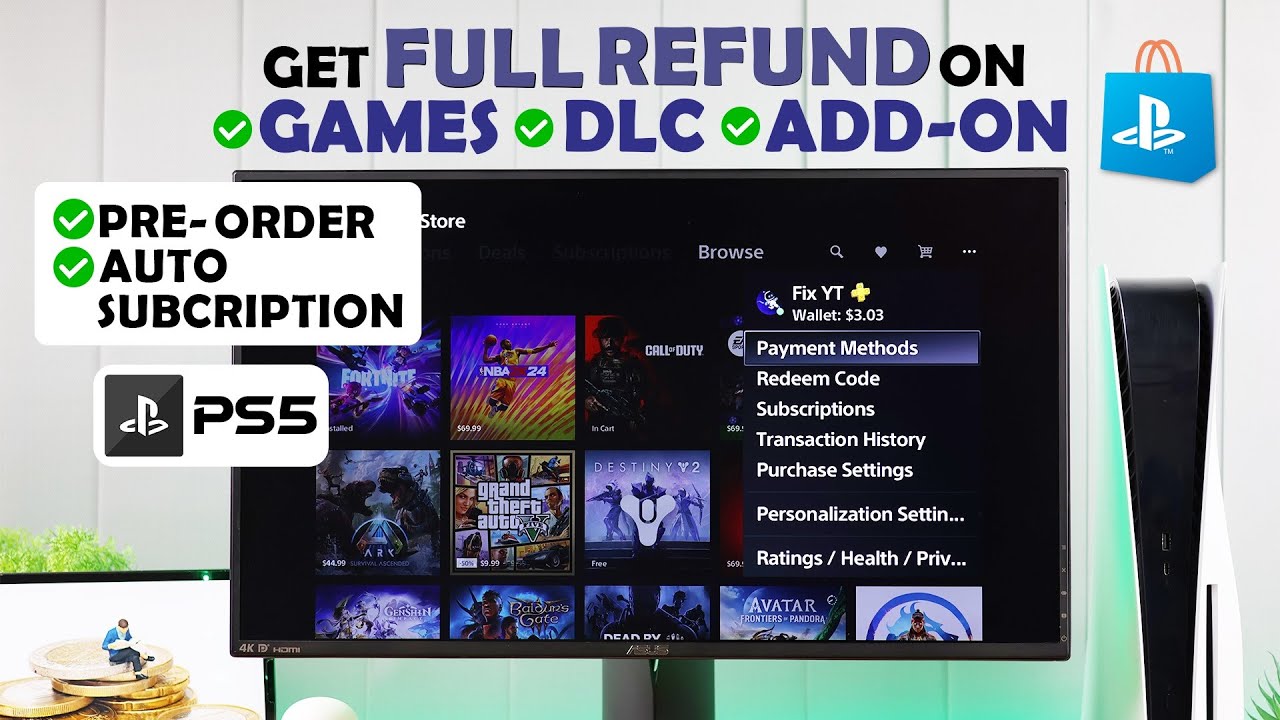 How to Request Full Refund Digital PS5 Games! [Full Guidelines]