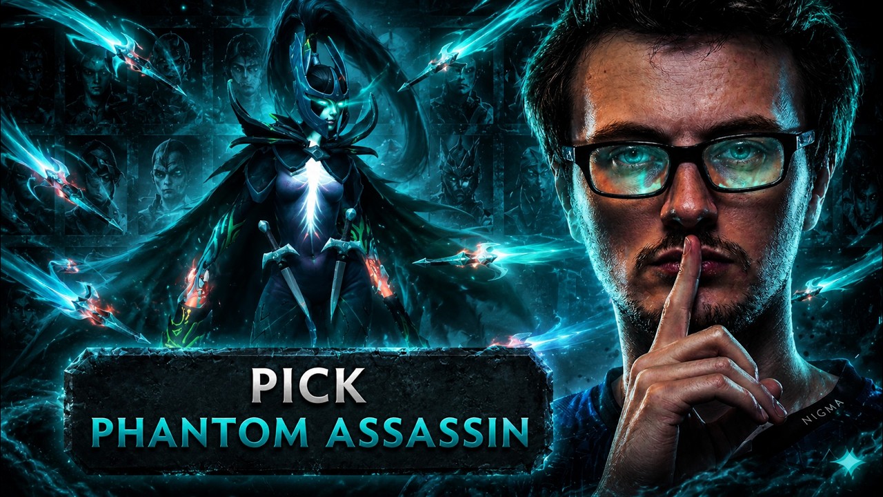 🔪 MIRACLE- PHANTOM ASSASSIN 1v9 CARRY GOD! 😱🔥